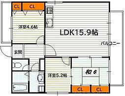嶋津マンション 4階