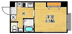 ハウスピエーメ 1Kの間取図画像