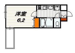 プレサンス京都四条河原町ネクステージ 1Kの間取図画像