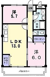 グリーンハイツ田中 1階