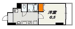 T'sCasa御幸町 1Kの間取図画像