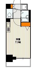 プレサンス京都清水 ワンルームの間取図画像