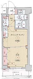 ベラジオ雅び京都西院 1DKの間取図画像