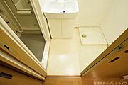 室内洗濯機置場です。