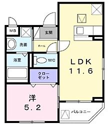 ソレイユ八条春日 1階/103