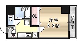 ハウスセゾン四条通 1Kの間取図画像