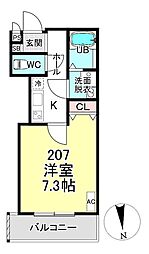 CasaWood丹波橋(カーサウッド丹波橋) 2階