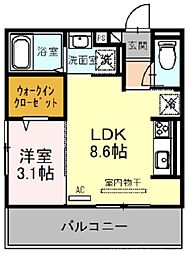 Cozy Cote上鳥羽(コージーコート上鳥羽) 2階/205