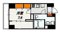 アート四条堀川 1Kの間取図画像