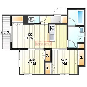 間取り：間取図