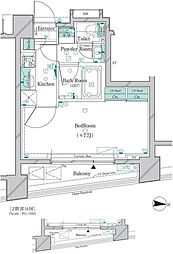 GALICIAOMORIEast 1Kの間取図画像