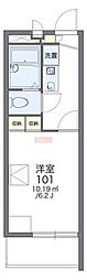 レオパレス小向さいわい 1Kの間取図画像