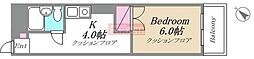 ライオンズマンション生麦第5 1Kの間取図画像