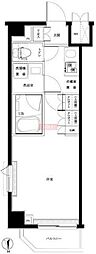 ルーブル大森西弐番館 1Kの間取図画像