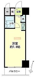 シーアイマンション鶴見 ワンルームの間取図画像