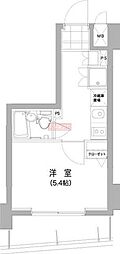 ヴェローナ大井南ルッソグランデ 1Kの間取図画像