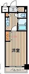 フェニックスエルミタージュ 1Kの間取図画像