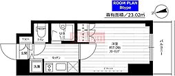 グランドコンシェルジュ大森西 1Kの間取図画像