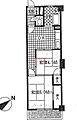 常緑ハイツ7階6.4万円