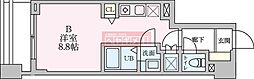 ナウ・ビレッヂ ワンルームの間取図画像