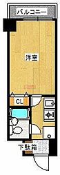 鶴見三和プラザ 1Kの間取図画像