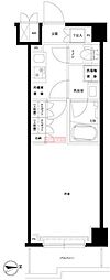 ルーブル横濱矢向 1Kの間取図画像