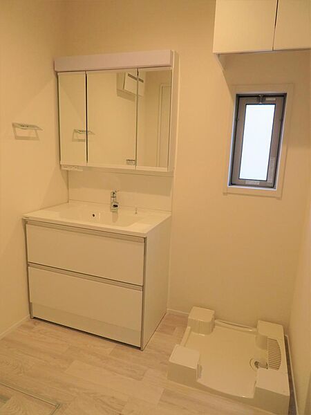 画像19:洗面室には三面鏡のシャワードレッサー付。