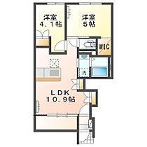 ステラコートB 102 ｜ 栃木県栃木市平柳町１丁目（賃貸アパート2LDK・1階・48.61㎡） その2