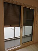 シャッター付きで防犯面も安心です。