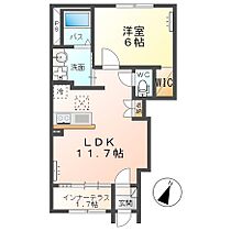 エスコルト 105 ｜ 栃木県栃木市大宮町（賃貸アパート1LDK・1階・43.21㎡） その2