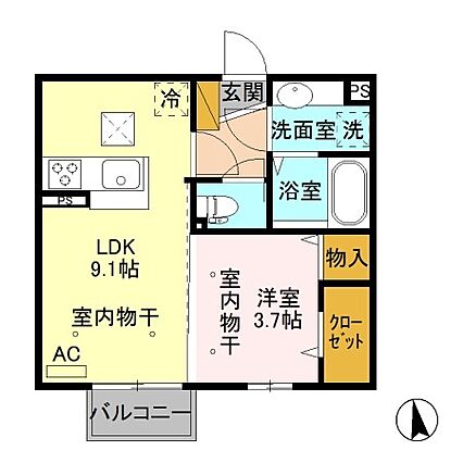 オリーブガーデン_間取り_0