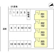 広々とした駐車場です。