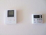 テレビドアフォン付きで防犯面も安心です。