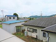 バルコニーからの景色です。