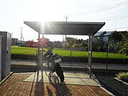駐輪場です。