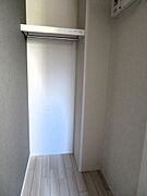 ウォークインクローゼット。