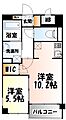 エグランティーヌ2階7.5万円