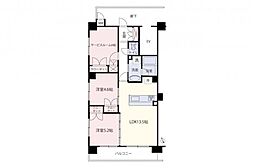 間取図画像 2SLDK