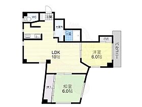 USフラット  ｜ 大阪府大阪市東淀川区北江口１丁目（賃貸マンション2LDK・2階・53.00㎡） その2