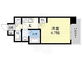 S-RESIDENCE新大阪Ridente  ｜ 大阪府大阪市淀川区西宮原２丁目（賃貸マンション1K・7階・23.11㎡） その2