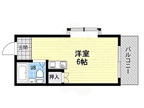 ベルメゾンロゼ  ｜ 大阪府大阪市東淀川区下新庄１丁目（賃貸マンション1R・4階・16.12㎡） その2