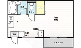 エトワール南高浜  ｜ 大阪府吹田市南高浜町（賃貸マンション1R・2階・26.03㎡） その2