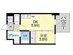 セレニテ新大阪グランデ シュッド 6階/-