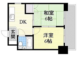 間取図画像 2DK