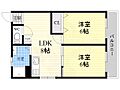 谷田十三マンション3階6.8万円