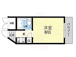 パシフィック北野 4階/-
