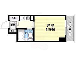 ハイツシグマ 1Kの間取図画像