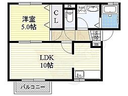 ウエストヒルズ2 2階/-