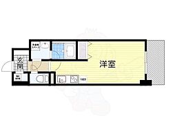 グレンパーク新大阪2 ワンルームの間取図画像