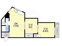 西本マンション 2階